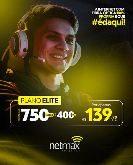 Plano Elite 750 Mega - Netmax Internet